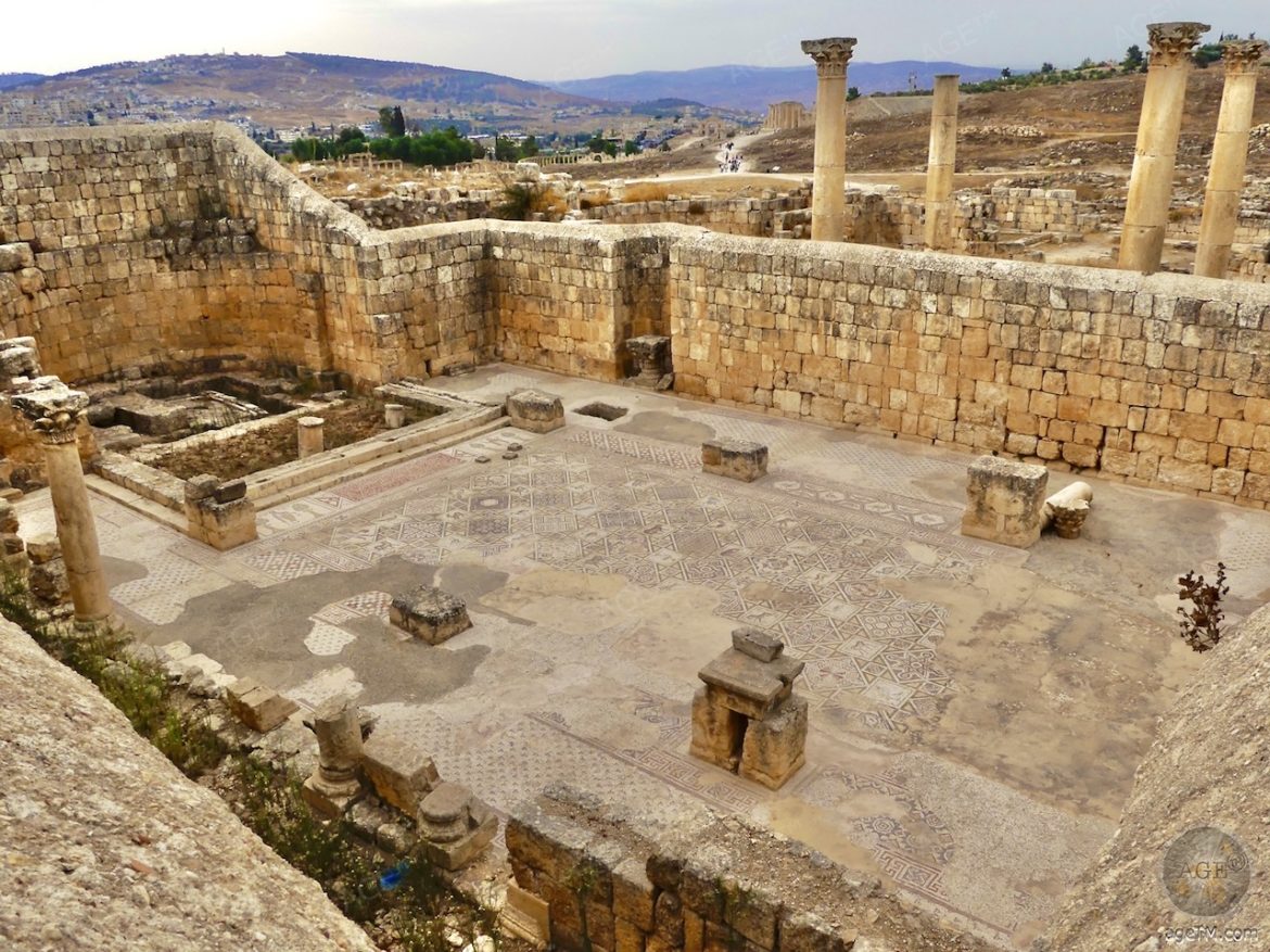 Εκκλησία των Αγίων Κοσμά και Δαμιανού στο Jerash Gerasa Jordan