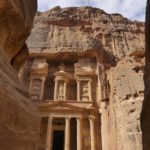 Petra Jordanien UNESCO-Welterbe Siq Schatzhaus des Pharao Khaze al-Firaun Jordan