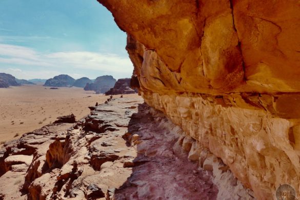 Aussichtspunkt Lawrance House Lawrence von Arabien Wüste Wadi Rum Jordanien