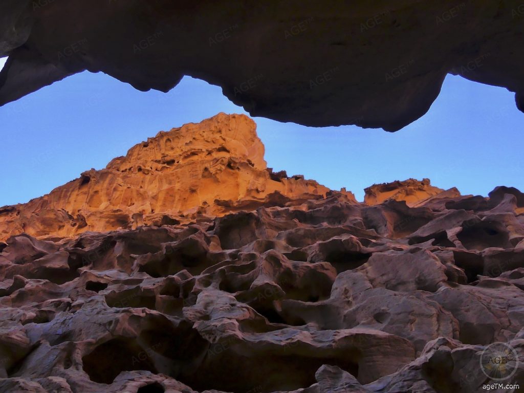 Canyon in der Wüste - Wadi Rum UNESCO Welterbe Jordanien