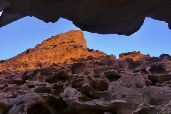 Canyon in der Wüste - Wadi Rum UNESCO Welterbe Jordanien