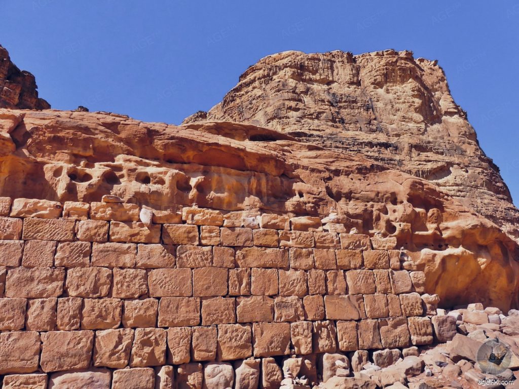 Lawrance von Arabien - Laurence House in der Wüste Wadi Rum Jordanien