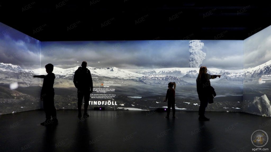 Indoor Aktivitäten 30 LAVA Center Island - interaktive Vulkan Informationen für die Familie im Katla UNESCO Geopark Iceland Indoor Aktivitäten