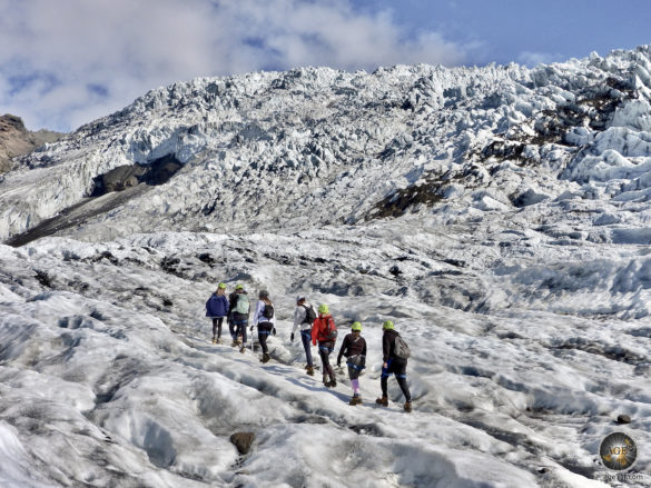 Gletscherwandern mit Troll Expeditions im Vatnajökull Nationalpark.