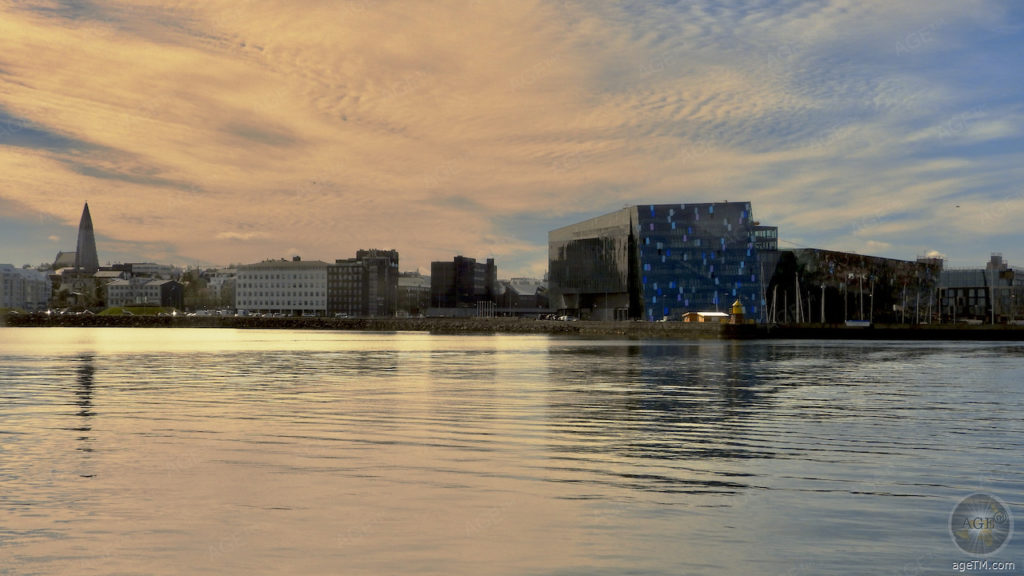 Island Hauptstadt Reykjavik Hallgrimskirche Harpa Hafen Iceland Hauptstädte der Welt Reykjavik Hauptstadt von Island