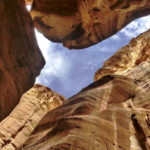 Der Siq die Felsschlucht von Petra Jordanien UNESCO Weltkulturerbe