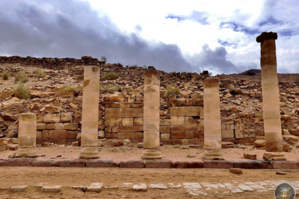 Säulenstrasse Kolonnadenstrasse Felsenstadt Petra Jordanien