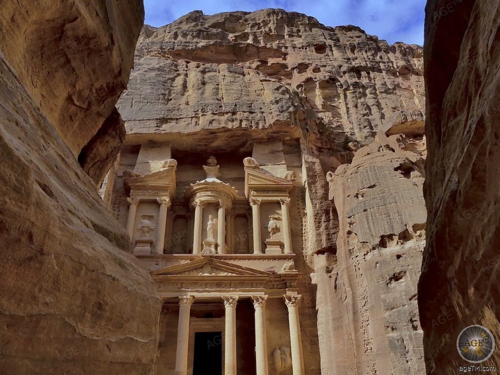 Todos os caminhos levam a Petra! Mapa de Petra e 14 dicas Vistas - tesouro da cidade de pedra Petra, na Jordânia, patrimônio cultural mundial da UNESCO