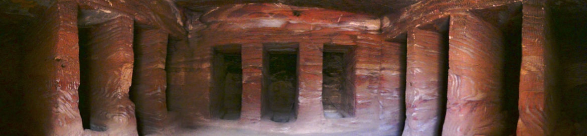 Uneishu-Grab des Anesho Grabkammer Petra Jordanien UNESCO Weltkulturerbe