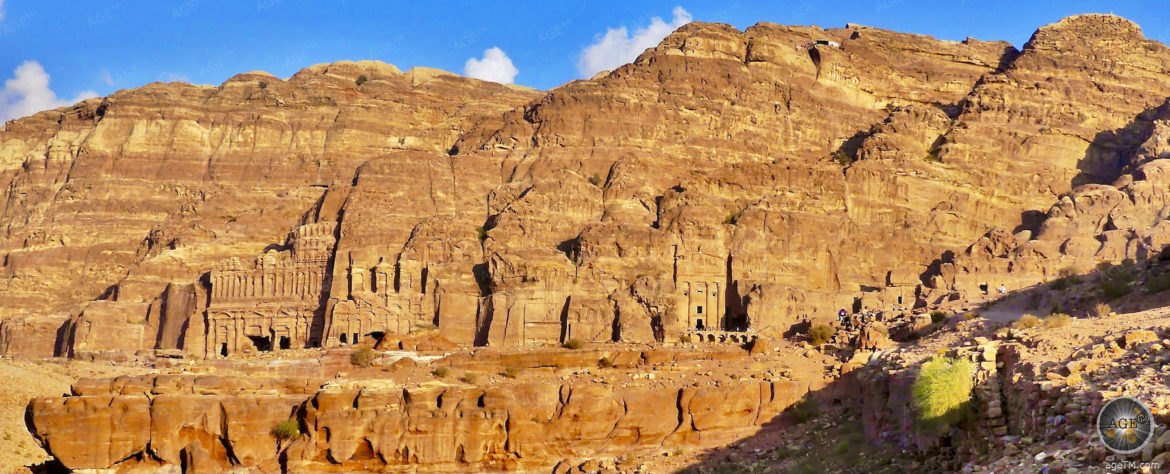 Königsgräber in Petra Jordanien UNESCO Weltkulturerbe