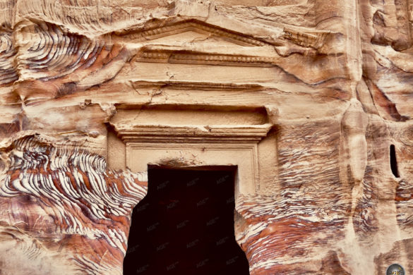Sextius Florentinus Grab Eingang Königsgräber Petra Jordanien UNESCO Weltkulturerbe