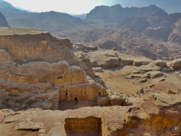 Wadi Farasa Ost Petra Jordanien UNESCO Weltkulturerbe