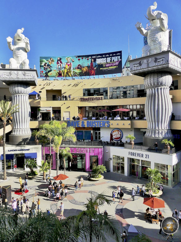 Das Highland Center liegt direkt am Walk of Fame in Los Angeles USA