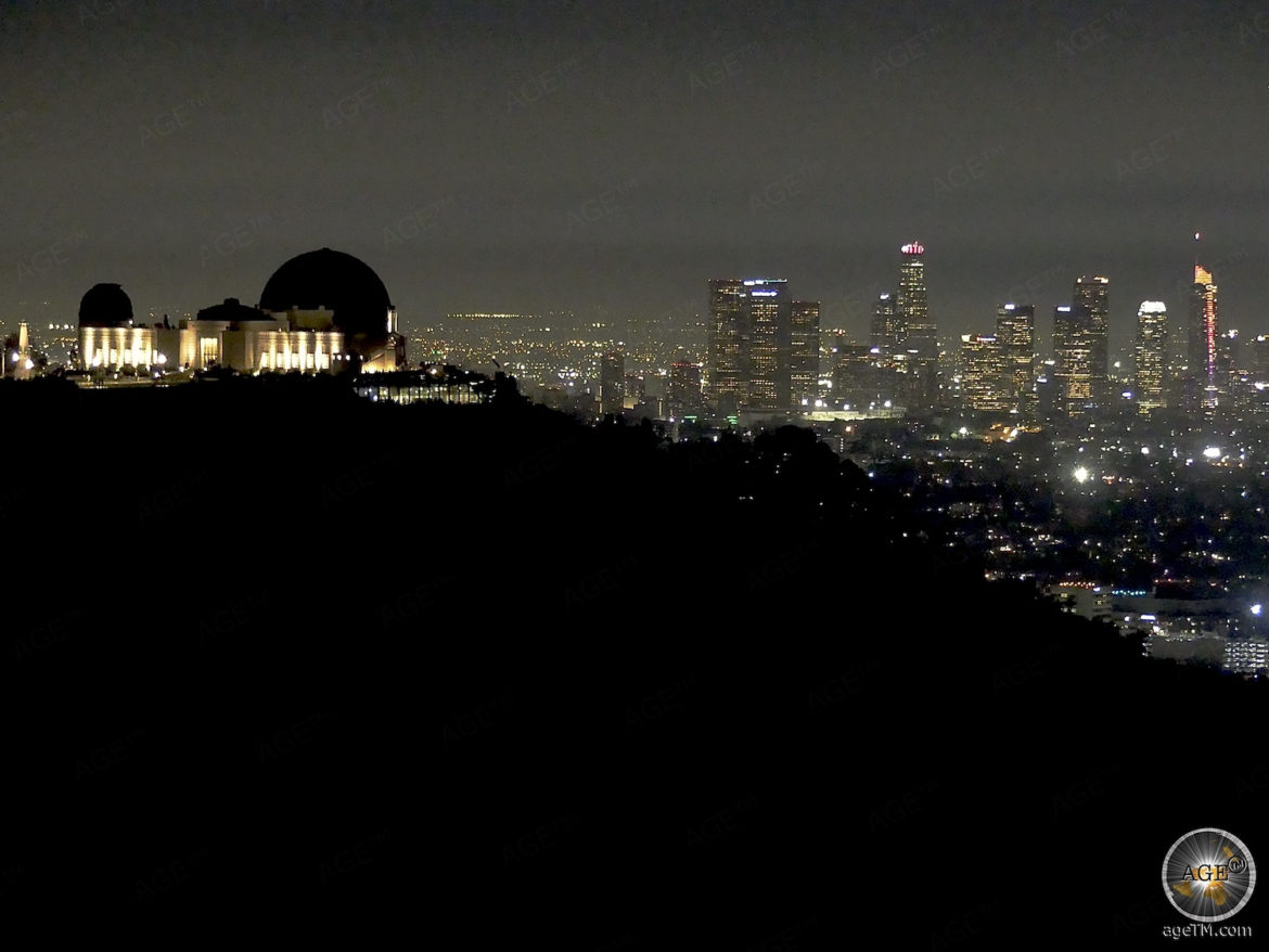 Griffith-Observatorium Blick über Los Angeles Sehenswürdigkeiten Kalifornien LA USA
