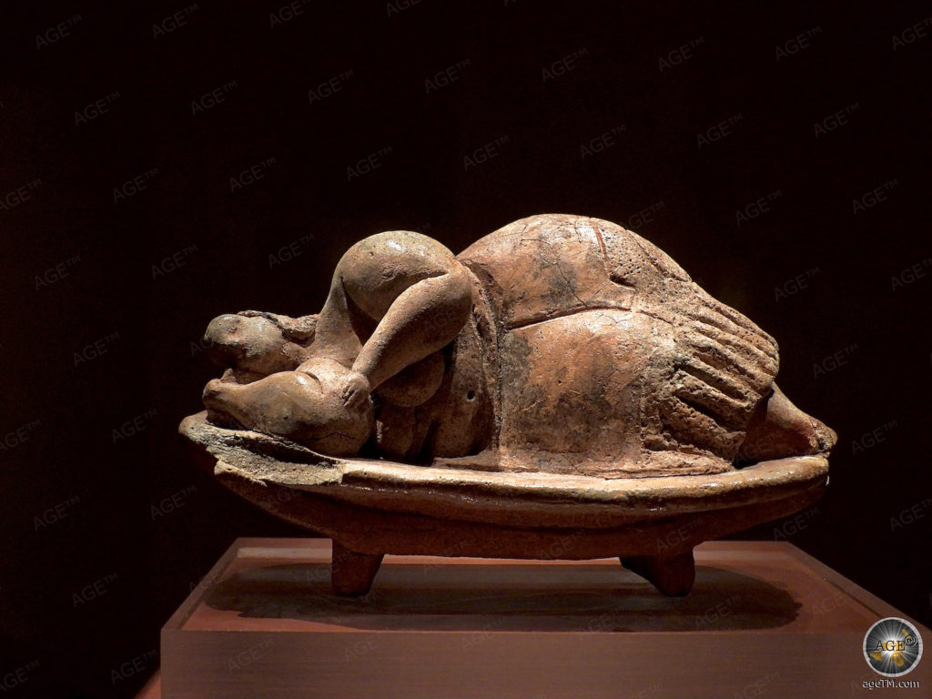 Valletta Hauptstadt von Malta 10 5000 Jahre alte Skulptur - Sleeping Lady - Archäologisches Nationalmuseum Malta Valletta