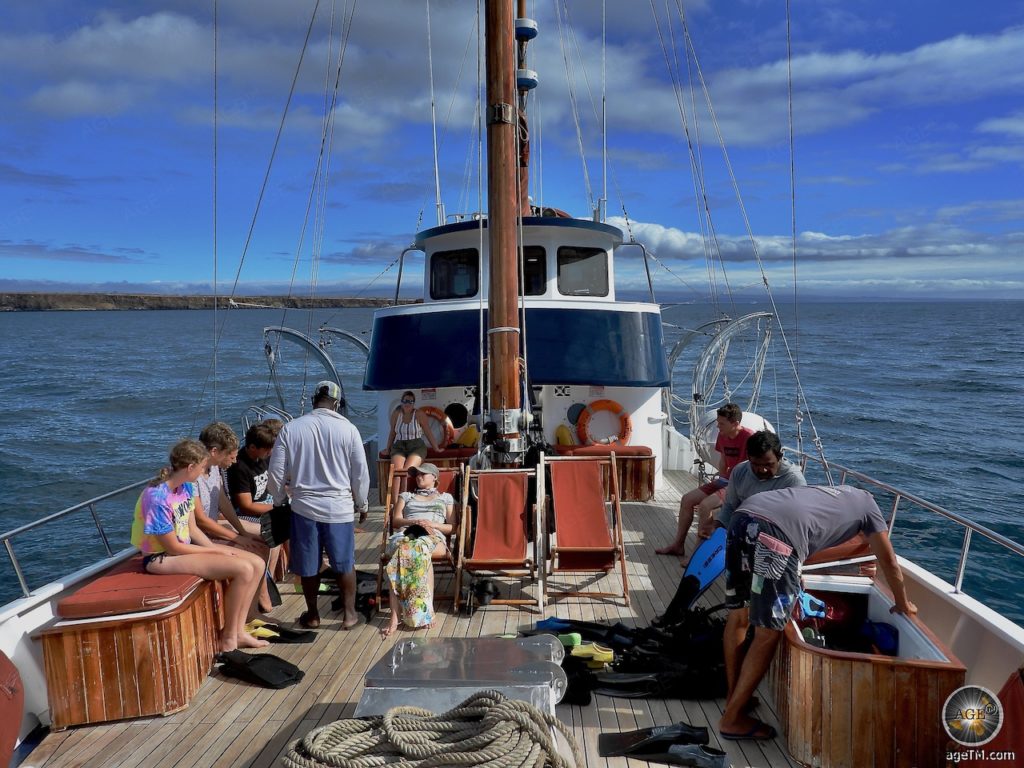 Schnorcheln auf den Galapagos Inseln - Samba Kreuzfahrt Ecuador