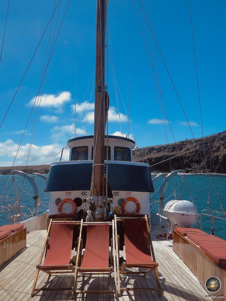 Sonnendeck Samba - Kreuzfahrt Galapagos Inseln Ecuador