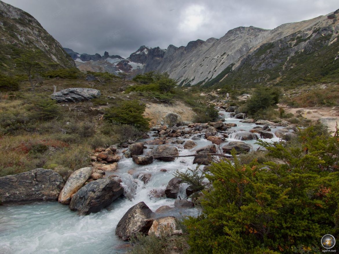 Laguna Esmeralda Trekking Wanderung Ushuaia Argentinien Feuerland Südamerika