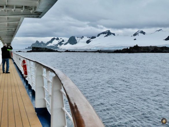 Antarktisreise mit der Sea Spirit - Blick zu den Süd-Shetlandinseln - Subantarktische Inseln