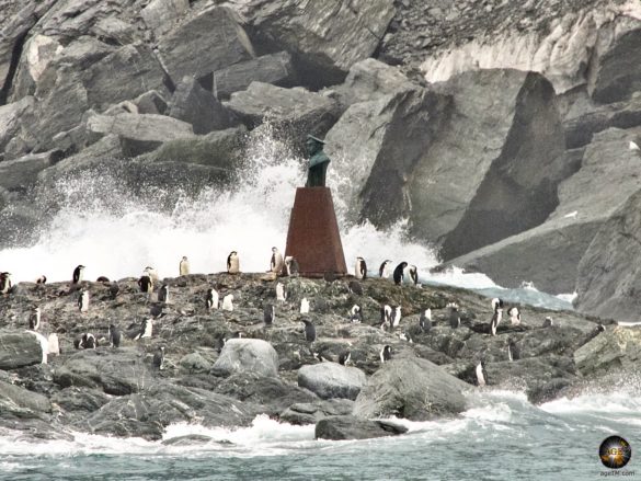 Denkmal für Luis Pardo aus Chile am Point Wild