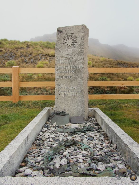 Sir Ernest Shackleton Grave Antarctica Explorer Endurance Expedition - Grytviken Cemetery Grytviken South Georgia