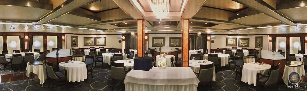 Restaurant Sea Spirit - Arktis und Antarktis-Kreuzfahrten Poseidon Expeditions