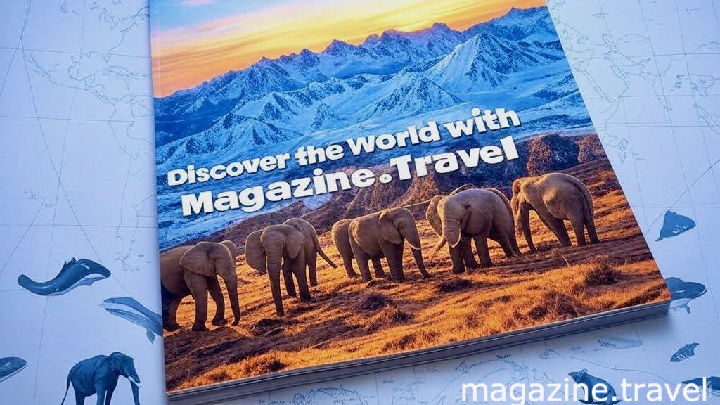 Magazine.Travel Adventures Wildlife Cultural Treasures Social Media Icon