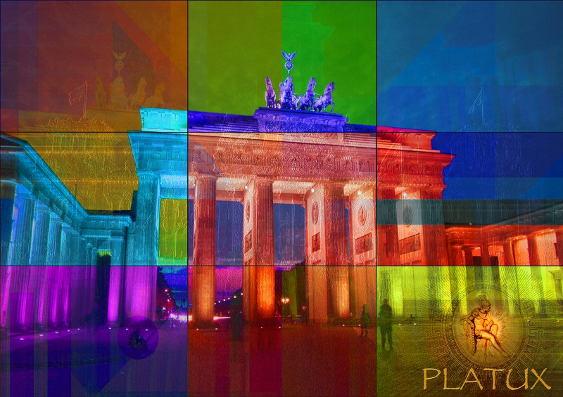 Brandenburger Tor Berlin PLATUX Moderne Kunst Art Berlin Gallery