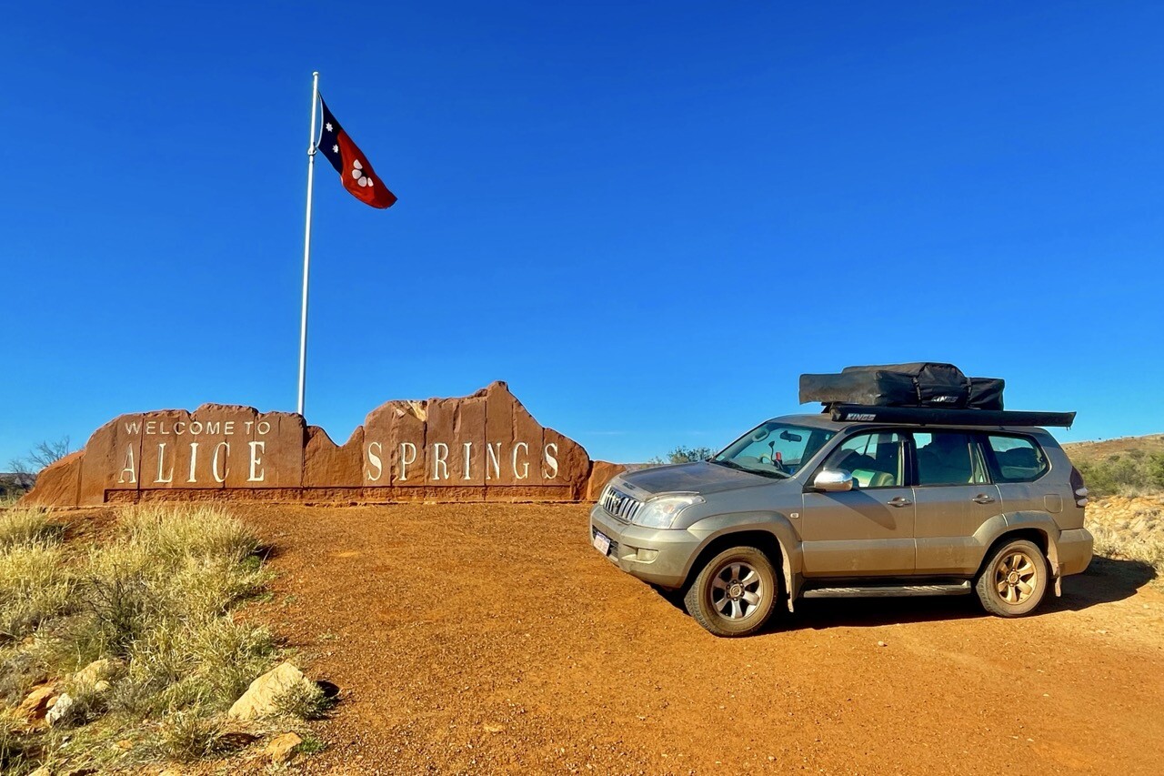 Toyota Prado Camper Australien Alice Springs