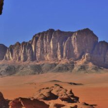 Felsenmassiv - Magie der Wüste Wadi Rum Jordanien UNESCO Welterbe
